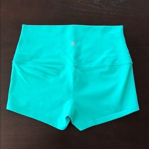 Lululemon high waisted shorts